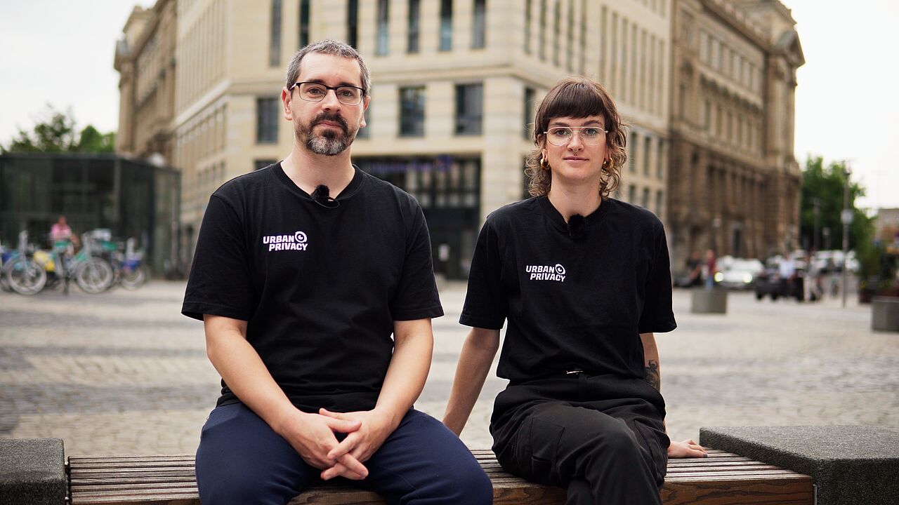 Daniel Preuß und Nicole Scheller, das Team von Urban Privacy