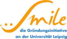 Verlinkung zu SMILE - Die Gründungsinitiative an der Universität Leipzig