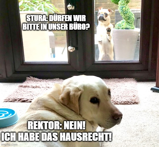 Der StuRa darf nicht rein